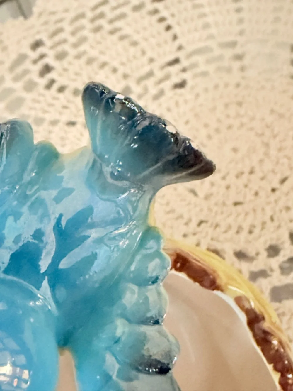Norcrest  Vintage 1950's Bluebird Planter Mother Bird Perched w Her Two Babies